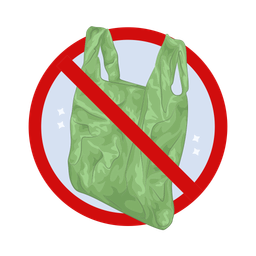 No plastic bag  Icon