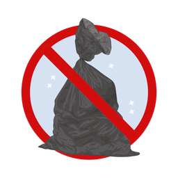 No plastic bag  Icon