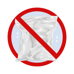 No plastic bag  Icon