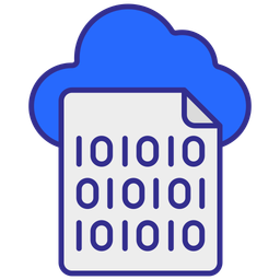 Codificação em nuvem  Ícone