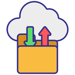 Cloud data  Icon