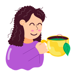 Drinking Tea  Icon