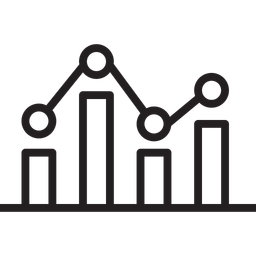 Balkendiagramm Wachstum  Symbol