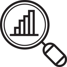 Diagramm analysieren  Symbol