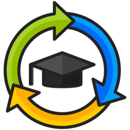 Continuous Learning  Icon