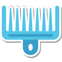 Afro Comb  Icon