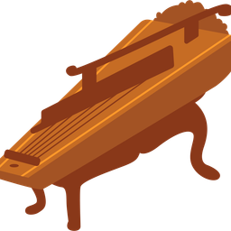 Indonesian Traditional Music Siter  Icon