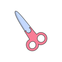 School Scissor  Icon