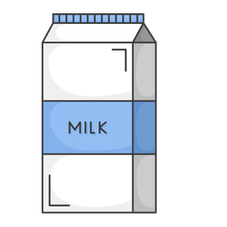 우유팩  아이콘