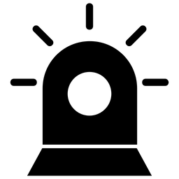 Notfallsirene  Symbol