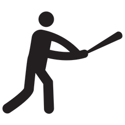 Baseballspieler  Symbol