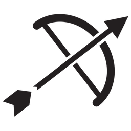 Bow And Arrow  Icon