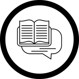 Book Conversation  Icon