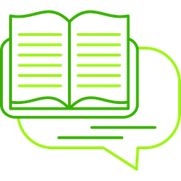 Book Conversation  Icon