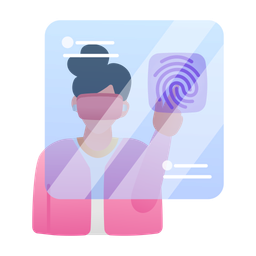 Biometric Authentication  Icon