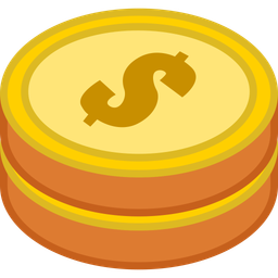 Dollar Coin  Icon