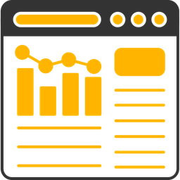 Análisis de datos  Icono