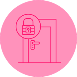 Door Lock  Icon