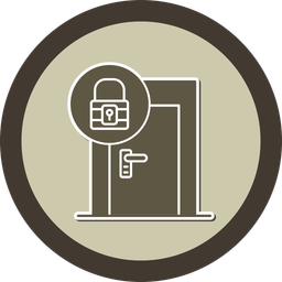 Door Lock  Icon