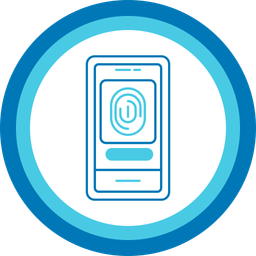 Fingerprint Scanner  Icon