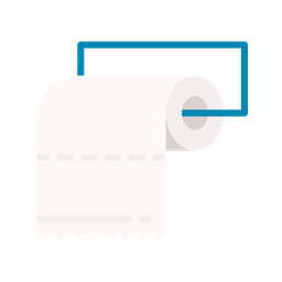 Cleaning Roll  Icon