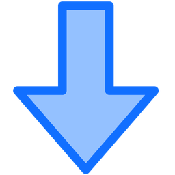 Down Arrow  Icon