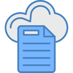 Cloud File  Icon