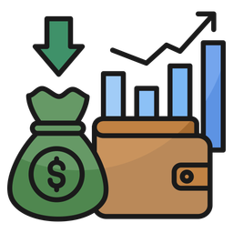 Fluxos de renda  Ícone