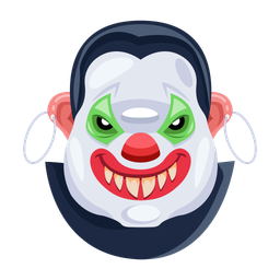 Clown-Charakter  Symbol