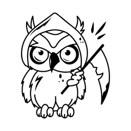 Todeseule  Symbol