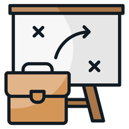 Business strategy  Icon