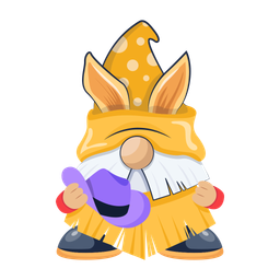 Easter Gnome  Icon