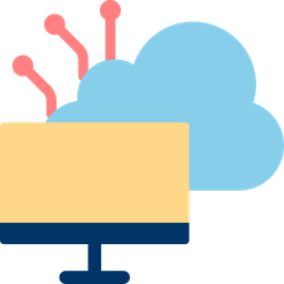 Cloud computing  Icon