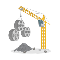 Construction crane  Icon