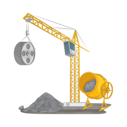 Construction crane  Icon