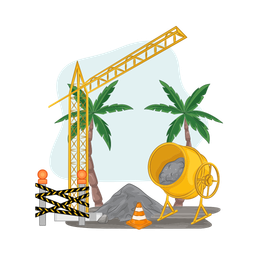 Construction crane  Icon