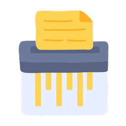 Paper shredder  Icon