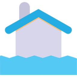 Flooded House  Icon