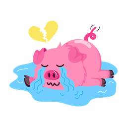 Cool Pig  Icon