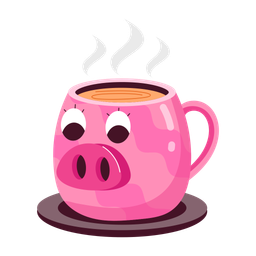 Cool Pig  Icon