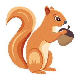 Cute Chipmunk  Icon