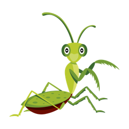 Green Mantis  Icon