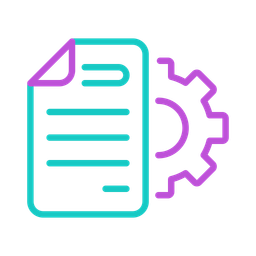 Configurações do documento  Ícone