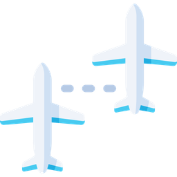 Connecting flight  Icon