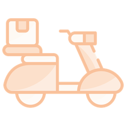 Courier bike  Icon