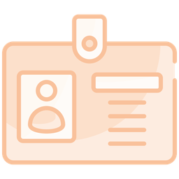 Courier id badge  Icon