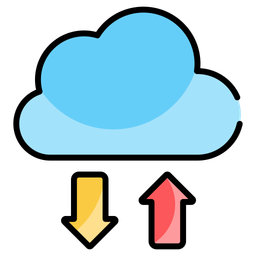 Cloud storage  Icon