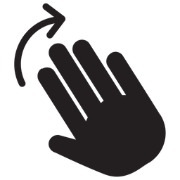 Handfläche  Symbol
