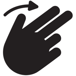 Schnellender Finger  Symbol