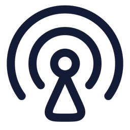 Internet Antenna  Icon